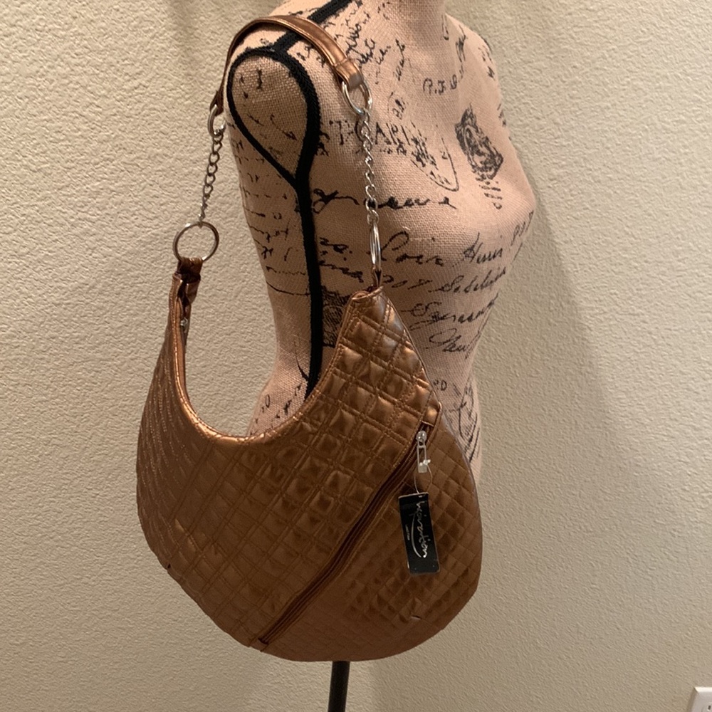 Women’s Inspiration Metallic Hobo Bag